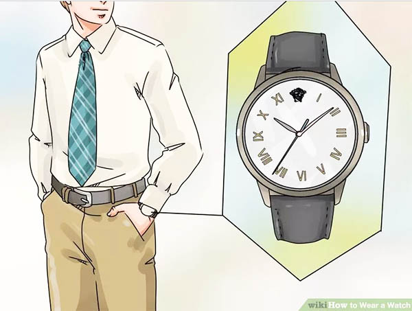 Đeo đồng hồ dress khi mặc business dress hoặc business casual