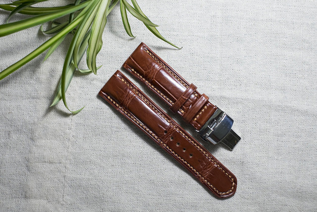 Mẫu dây da đồng hồ nam Handmade đẹp nhất tại Shop DODALC