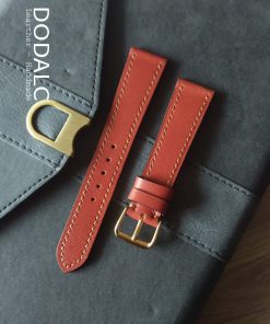 Dây da đồng hồ handmade nữ 035 chất liệu da bò xịn 100% tự nhiên