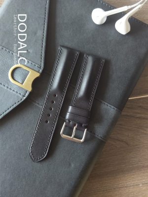 Hình ảnh chi tiết sản phẩm dây đồng hồ handmade da bò 034