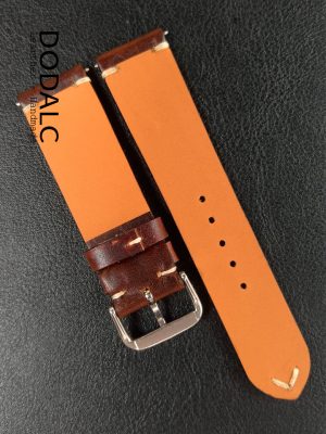 Sản phẩm dây đồng hồ handmade da bò 037