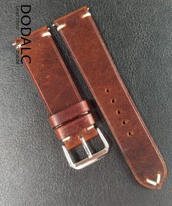 Sản phẩm dây đồng hồ handmade da bò 037