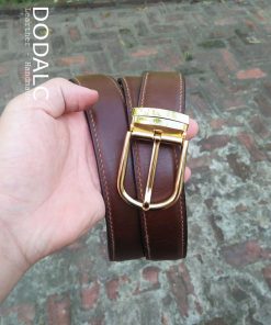 Dây thắt lưng nam da bò 006 - Thắt lưng nam da bò thật tại Hà Nội và TPHCM