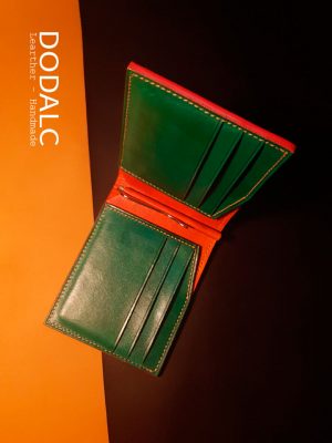 Ví da bò làm thủ công handmade 016 chất liệu da bò Veg