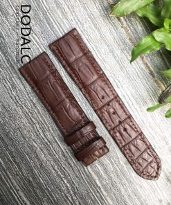 Hình ảnh dây đồng hồ Handmade da cá sấu 031