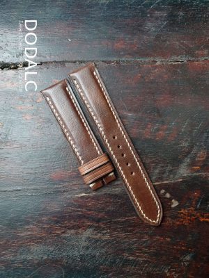 Dây đồng hồ Handmade da bò 043