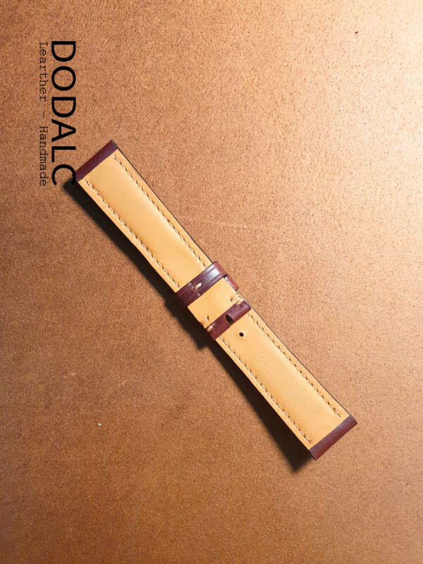 Hình ảnh sản phẩm dây đồng hồ Handmade da bò 045